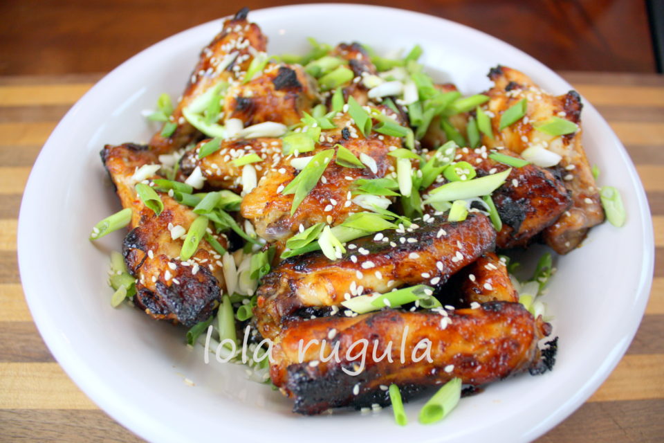 Spicy Honey Sesame Chicken Wings – Lola Rugula